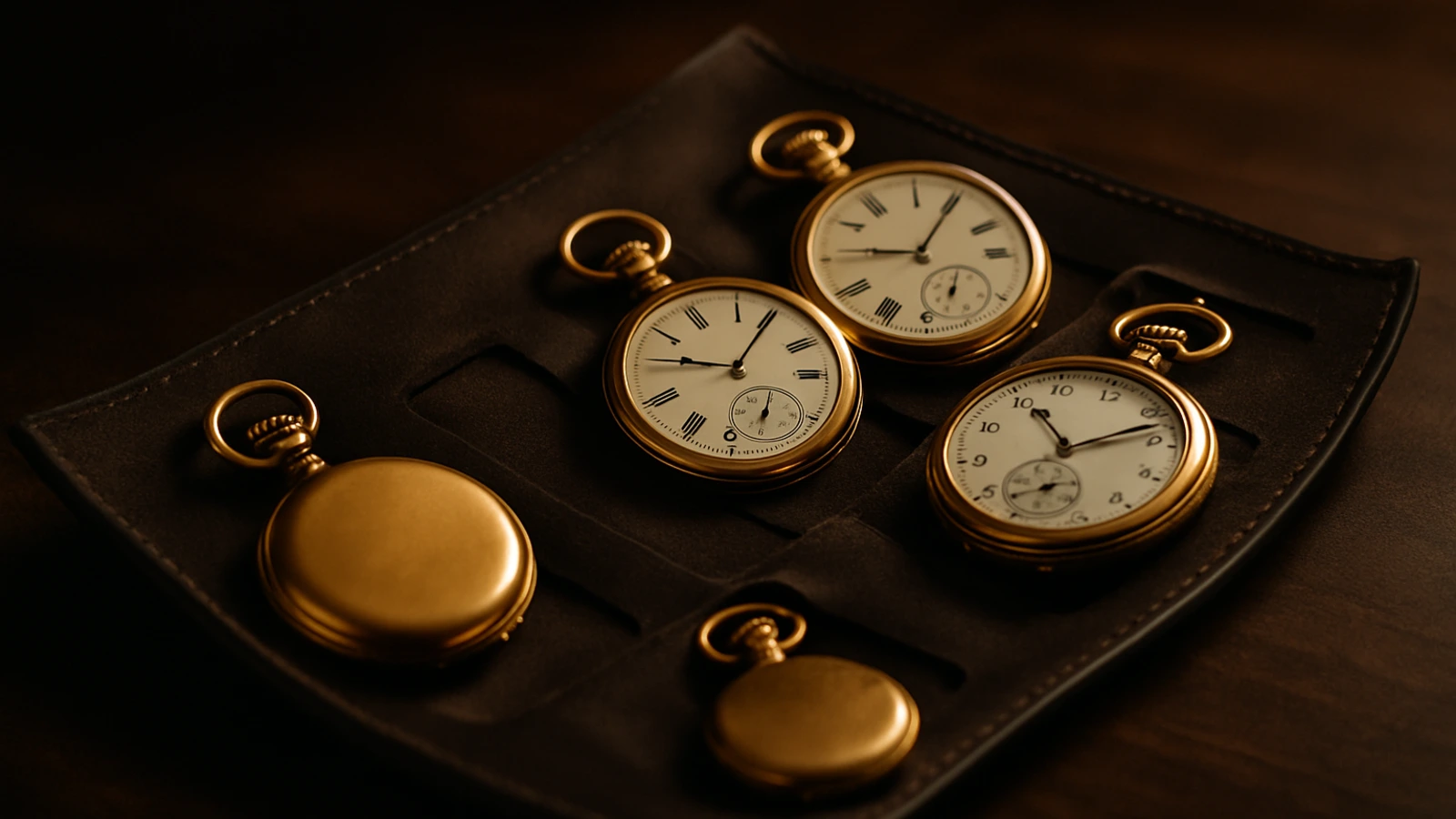 Vintage pocket watch dial highlighting market trends